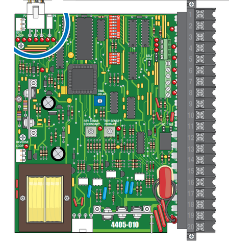 Doorking Replacement 4405-010 Circuit Board