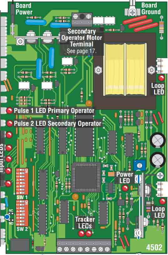 Doorking Replacement 4502-010 Circuit Board