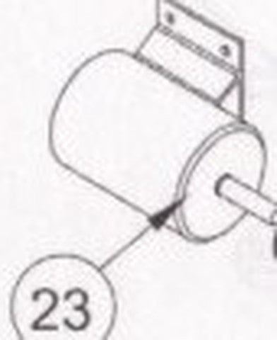 Linear 2500-1902 Motor, 1/2 HP, 24 VDC