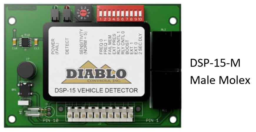Diablo Controls DSP-15-LVT Loop Detector – Protec Controls