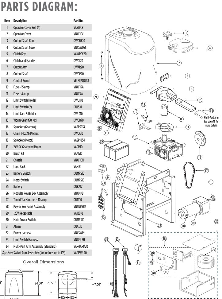 Viking F-1 Modular Power Box Assembly - VNXMPB