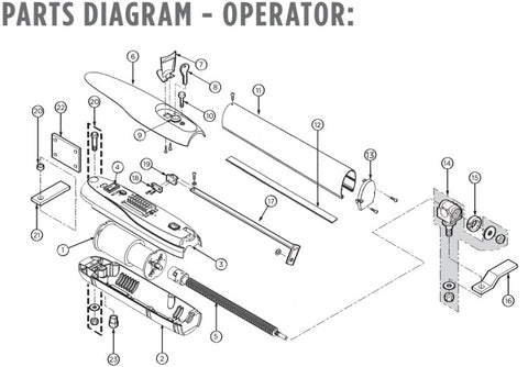 Viking G-5 24V DC Motor - VNXG5MO