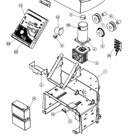 Viking Chassis Battery Bracket -  VNXCHBBRK