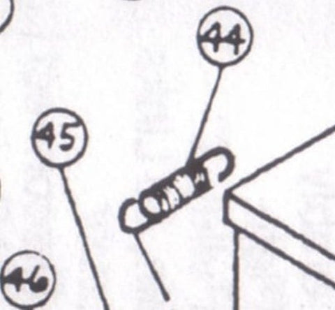 2200-243 Brake Spring (short) [#44]