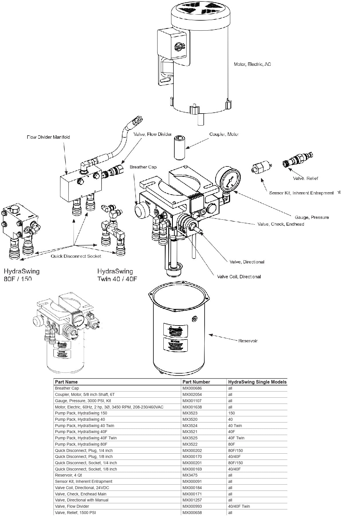 HySecurity MX000993 Flow Divider Valve