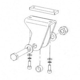 Magnetic KB-ARM01 Old Style MicroDrive Articulated Boom Hardware Bracket Kit  KB-ARM01