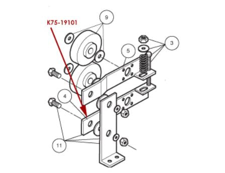 Liftmaster K75-19101 LOWER PIVOT ARM KIT