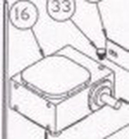 2200-081 Gear Reducer [#16]