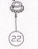 2200-084 Sprocket, 40-B-13, 1" Bore [#22]