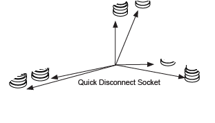 HySecurity MX000201 Quick Disconnect, Socket, 1/4 inch