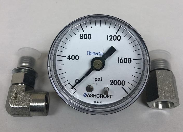 HySecurity MX001106 Gauge, Pressure, 2000 PSI, Kit