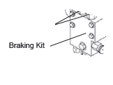 MX001121 Brake Kit, Manifold