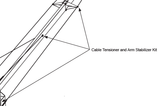 MX001237 Cable Tensioner and Arm Stabilizer Kit