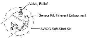 MX001276 Soft Start Kit, Face Down AWOG