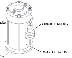 MX001647 Motor, Electric, 24VDC, 2 hp