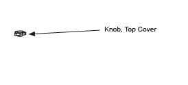 MX001703 Knob, Top Cap