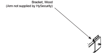 MX002652 Bracket, Wood