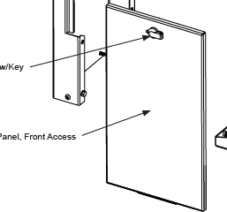 MX3292 Panel, Front Access