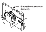 MX3680 Assembly, Breakaway Bracket