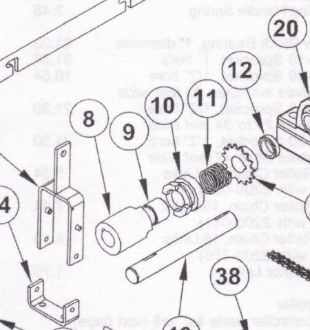 2200-117 Oilite Bushing for Coupler [#9]