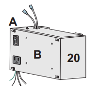 All-O-Matic PSC-300A POWER SUPPLY BOX COVER (A) for SW-300DC