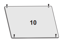 All-O-Matic PSC-100S POWER SUPPLY BOX SIDE COVER