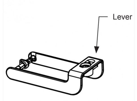 NICE APOLLO SPTA16001 Lever Lever kit, 12 - 24V,  for TITAN12L/12L1