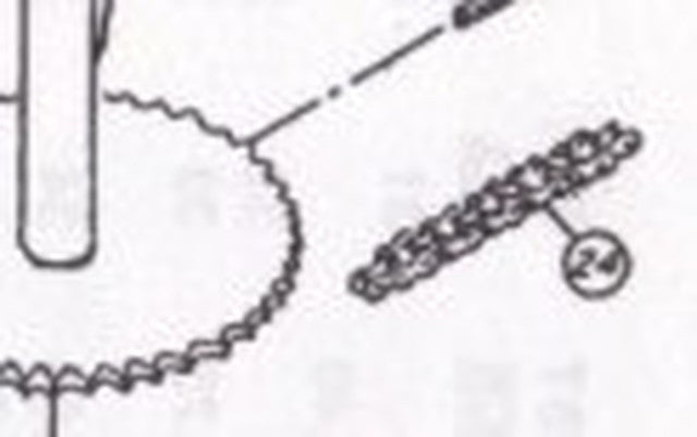 Linear 2100-206 #40 Chain, 30 Links