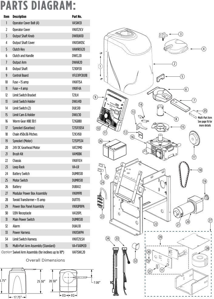 Viking Limit Cam & Holder - DWLC10