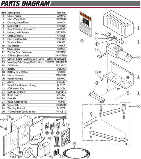 Viking DUMSCB10 Control Board - Dual Gate X-9