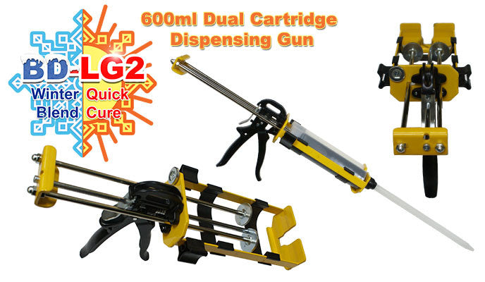 BD LG2-GUN Dripless dual cartridge dispensing gun for BD-LG2.