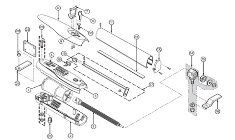 Viking G-5 Limit Mounting Bar -VNXG5LMB