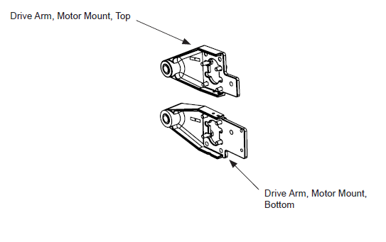 HySecurity MX000386 Bottom Motor Mount Drive Arm