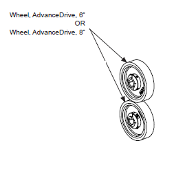 HySecurity MX002707 SlideDriver 6" Drive Wheel